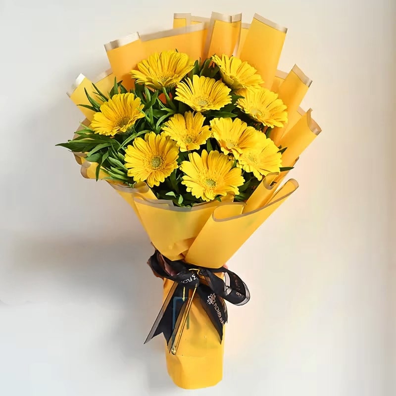 Bouquet of Sunshine Gerberas
