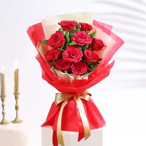 Red Magical Blooms