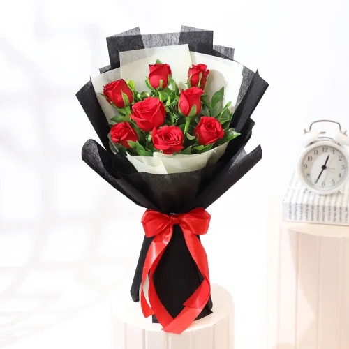 Vibrant Red Roses