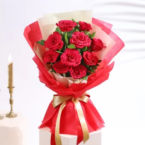 Red Magical Blooms